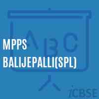 Mpps Balijepalli(Spl) Primary School Logo