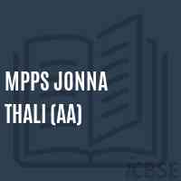 Mpps Jonna Thali (Aa) Primary School Logo