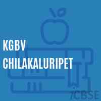 Kgbv Chilakaluripet Secondary School Logo