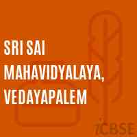 Sri Sai Mahavidyalaya, Vedayapalem Secondary School Logo