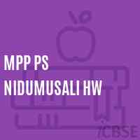 Mpp Ps Nidumusali Hw Primary School Logo