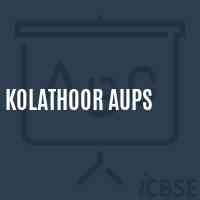 Kolathoor Aups Middle School Logo