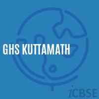 Ghs Kuttamath Senior Secondary School Logo