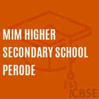 Mim Higher Secondary School Perode Logo