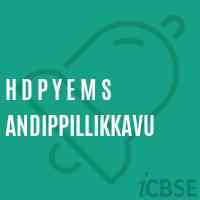 H D P Y E M S andippillikkavu Senior Secondary School Logo