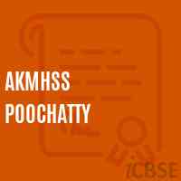 Akmhss Poochatty High School Logo