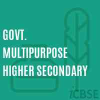 Govt. Multipurpose Higher Secondary High School Logo