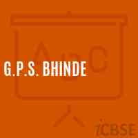 G.P.S. Bhinde Primary School Logo