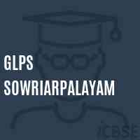 Glps Sowriarpalayam Primary School Logo
