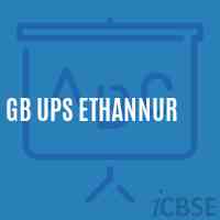 Gb Ups Ethannur Middle School Logo