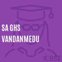 Sa Ghs Vandanmedu Secondary School Logo