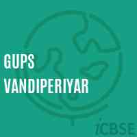 Gups Vandiperiyar Upper Primary School Logo