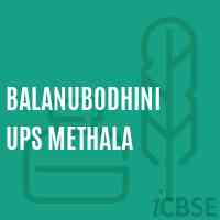 Balanubodhini Ups Methala Middle School Logo