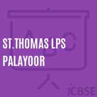 St.Thomas Lps Palayoor Primary School Logo