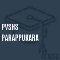 Pvshs Parappukara High School Logo