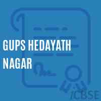 Gups Hedayath Nagar Middle School Logo
