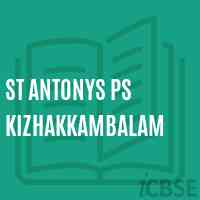 St Antonys Ps Kizhakkambalam Secondary School Logo