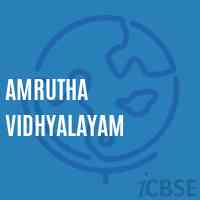 Amrutha Vidhyalayam Senior Secondary School Logo