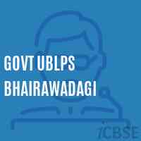 Govt Ublps Bhairawadagi Primary School Logo