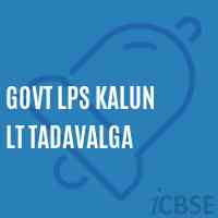 Govt Lps Kalun Lt Tadavalga Primary School Logo