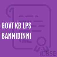 Govt Kb Lps Bannidinni Primary School Logo