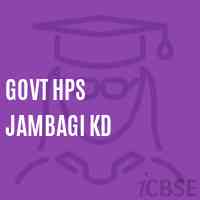 Govt Hps Jambagi Kd Middle School Logo