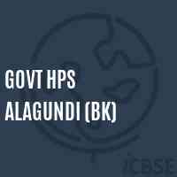 Govt Hps Alagundi (Bk) Middle School Logo