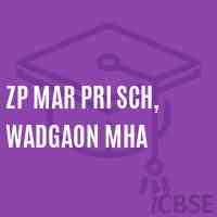 Zp Mar Pri Sch, Wadgaon Mha Primary School Logo