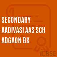 Secondary Aadivasi Aas Sch Adgaon Bk School Logo