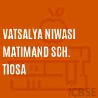 Vatsalya Niwasi Matimand Sch. Tiosa Primary School Logo