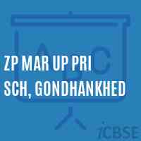 Zp Mar Up Pri Sch, Gondhankhed Middle School Logo