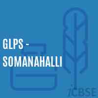 Glps - Somanahalli Primary School Logo
