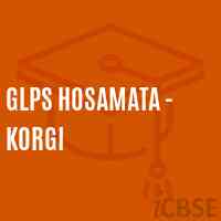 Glps Hosamata - Korgi Primary School Logo