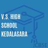 V.S. High School Kedalasara Logo