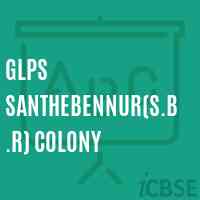 Glps Santhebennur(S.B.R) Colony Primary School Logo