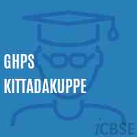 Ghps Kittadakuppe Middle School Logo