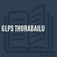 Glps Thorabailu Primary School Logo