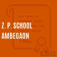 Z. P. School Ambegaon Logo