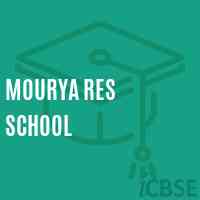 Mourya Res School Logo