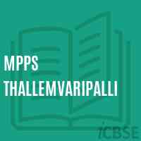 Mpps Thallemvaripalli Primary School Logo