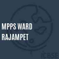 Mpps Ward Rajampet Primary School Logo