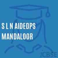 S L N Aidedps Mandaloor Primary School Logo