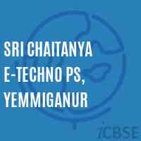 Sri Chaitanya E-Techno Ps, Yemmiganur Primary School Logo