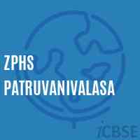 Zphs Patruvanivalasa Secondary School Logo