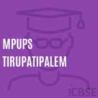 Mpups Tirupatipalem Middle School Logo
