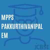 Mpps Pakkurthivanipalem Primary School Logo
