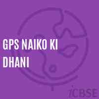 Gps Naiko Ki Dhani Primary School Logo