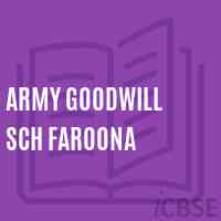 Army Goodwill Sch Faroona Middle School Logo