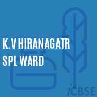 K.V Hiranagatr Spl Ward Senior Secondary School Logo
