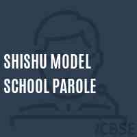 Shishu Model School Parole Logo